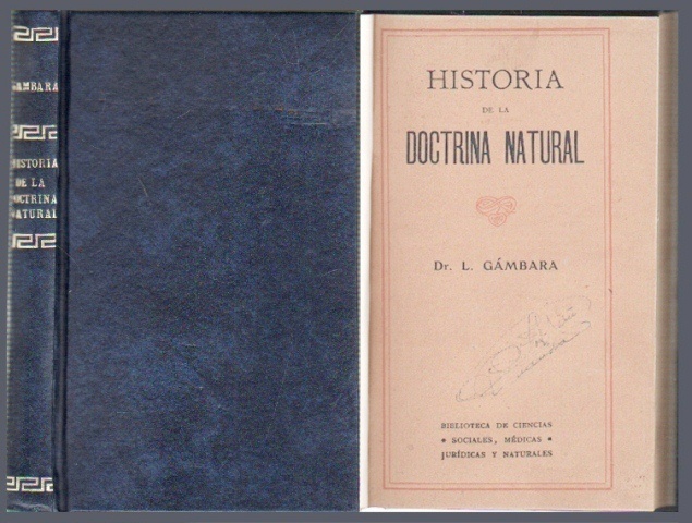 HISTORIA DE LA DOCTRINA NATURAL