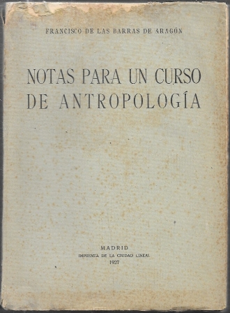 NOTAS PARA UN CURSO DE ANTROPOLOGIA