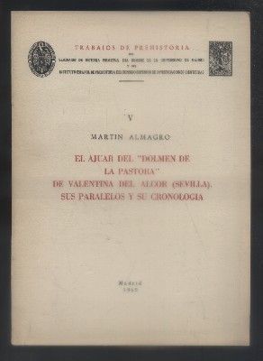 V. EL AJUAR DEL DOLMEN DE LA PASTORA. DE VALENTINA DEL ALCOR (SEVILLA)…