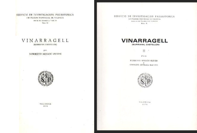 VINARRAGEL (BURRIANA, CASTELLON) I Y II, DOS TOMOS