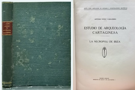 ESTUDIO DE ARQUEOLOGIA CARTAGINESA - LA NECROPOLI DE IBIZA