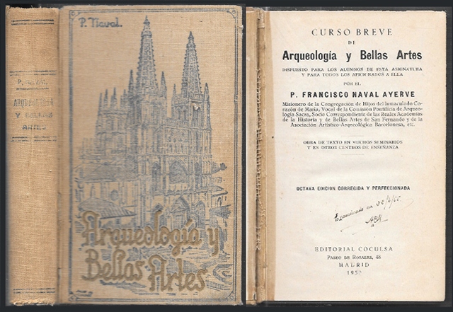 CURSO BREVE DE ARQUEOLOGIA Y BELLAS ARTES