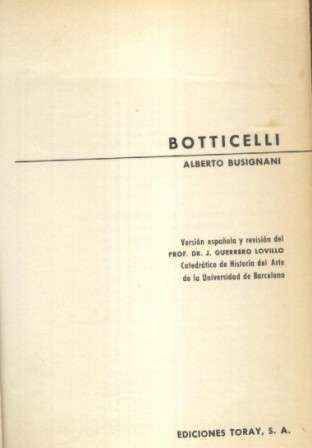 BOTTICELLI