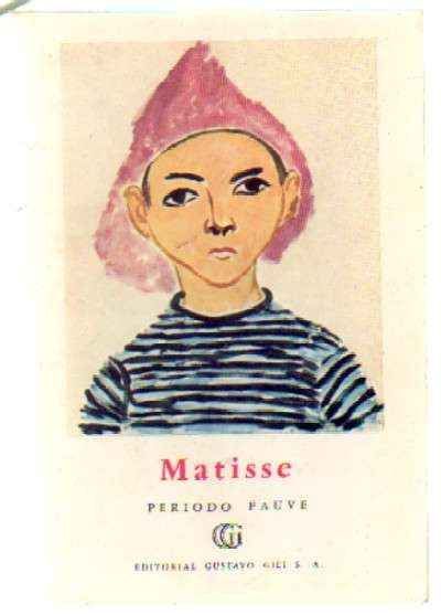 MATISSE. PERIODO FAUVE