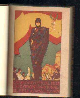 CATALOGO OFICIAL DE LA EXPOSICION NACIONAL DE BELLAS ARTES DE 1915.