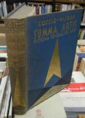 SUMMA ARTIS, Hº GENERAL DEL ARTE VOL. VI: EL ARTE PREHISTÓRICO EUROPEO