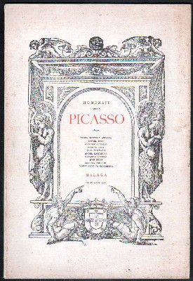 HOMENAJE QUE A PICASSO OFRECEN MARÍA VICTORIA ATENCIA, ENTRE OTRAS PERSONAS…