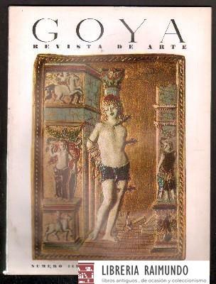 GOYA. REVISTA DE ARTE. Nº 115. JULIO-AGOSTO 1973.