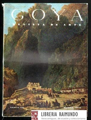 GOYA. REVISTA DE ARTE. Nº 116. SEPTIEMBRE-OCTUBRE 1973.
