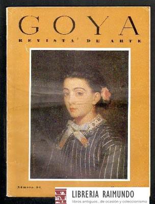 GOYA. REVISTA DE ARTE. Nº 94. ENERO-FEBRERO 1970.