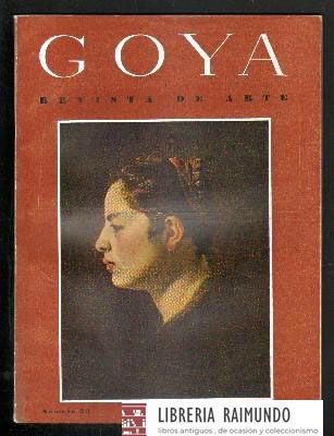 GOYA. REVISTA DE ARTE. Nº 23. MARZO-ABRIL 1958.