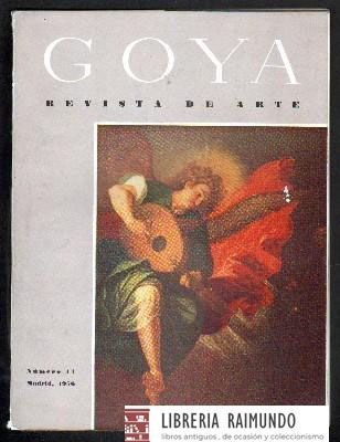 GOYA. REVISTA DE ARTE. Nº 14. SEPTIEMBRE-OCTUBRE 1956.