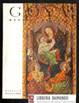 GOYA. REVISTA DE ARTE. Nº 5. MARZO-ABRIL 1955.