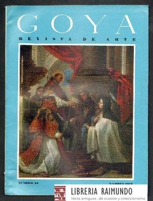 GOYA. REVISTA DE ARTE. Nº 53. MARZO-ABRIL 1963.