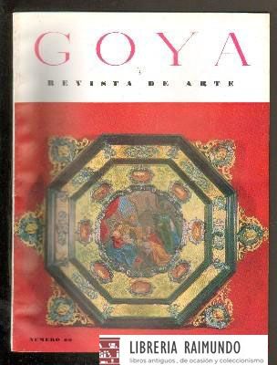 GOYA. REVISTA DE ARTE. Nº 66. MAYO-JUNIO 1965.