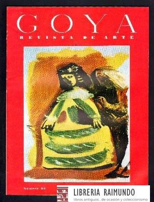 GOYA. REVISTA DE ARTE. Nº 86. SEPTIEMBRE-OCTUBRE 1968.