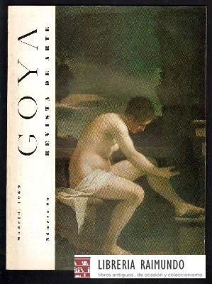 GOYA. REVISTA DE ARTE. Nº 89. MARZO-ABRIL 1969.