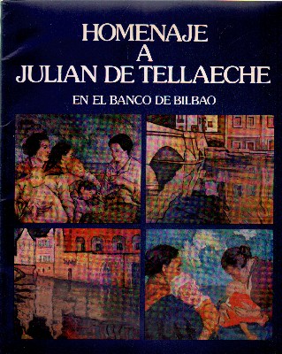 HOMENAJE A JUALIAN DE TEALLAECHE. EN EL BANCO DE BILBAO.