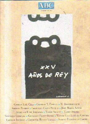 XXV AÑOS DE REY.ABC. NOVIEMBRE 2000.