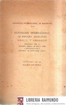 EXPOSICION INTERNACIONAL DE PINTURA, ESCULTURA, DIBUJO Y GRABADO.