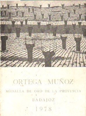 ORTEGA MUÑOZ. MEDALLA DE ORO DE LA PROVINCIA DE BADAJOZ, 1978