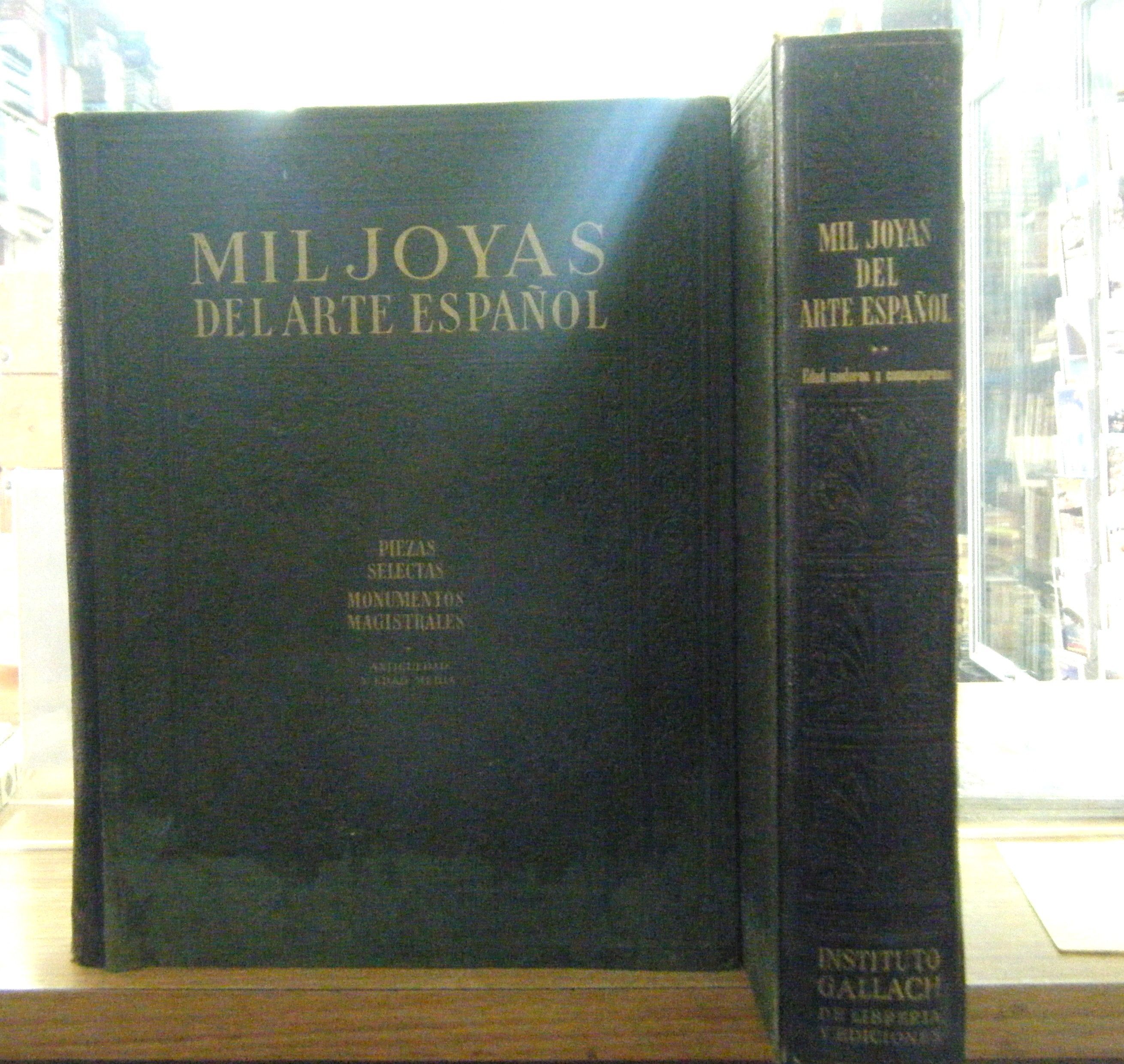 MIL JOYAS DEL ARTE ESPAÑOL (DOS TOMOS)