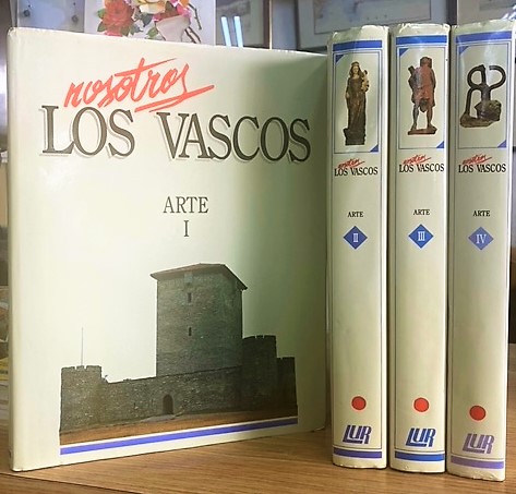NOSOTROS LOS VASCOS. ARTE (4 TOMOS)