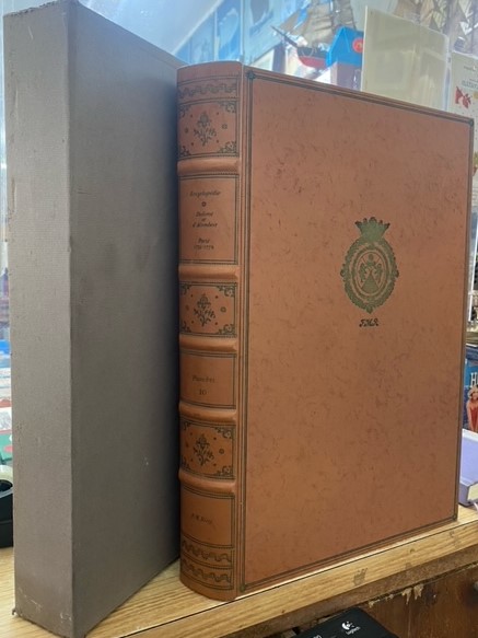 ENCYCLOPÉDIE DI DIDEROT E D' ALEMBERT. VOL. 10: RECUEIL DE PLANCHES,SUR LES SCIENCES, LES ARTS…