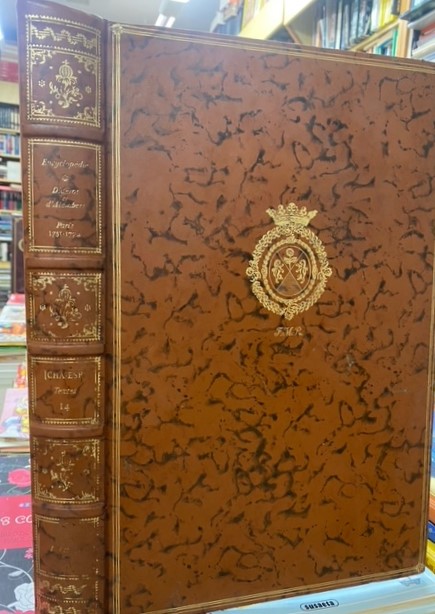 ENCYCLOPÉDIE DI DIDEROT E D' ALEMBERT. VOL. 14, TEXTES. TOMOS 3º, 4º Y 5º [CHA-ESP]