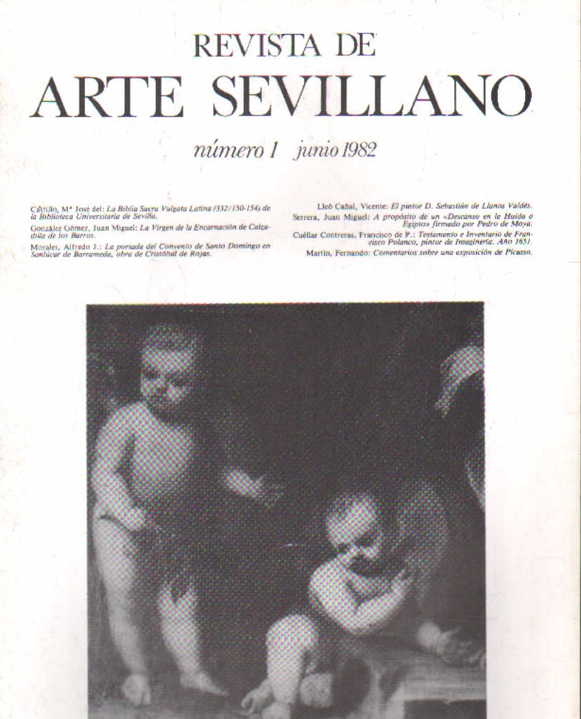 REVISTA DE ARTE SEVILLANO. NUMERO 1, JUNIO 1982