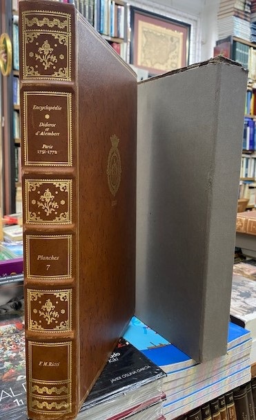 ENCYCLOPÉDIE DI DIDEROT E D' ALEMBERT. VOL. 7: RECUEIL DE PLANCHES,SUR LES SCIENCES, LES ARTS…