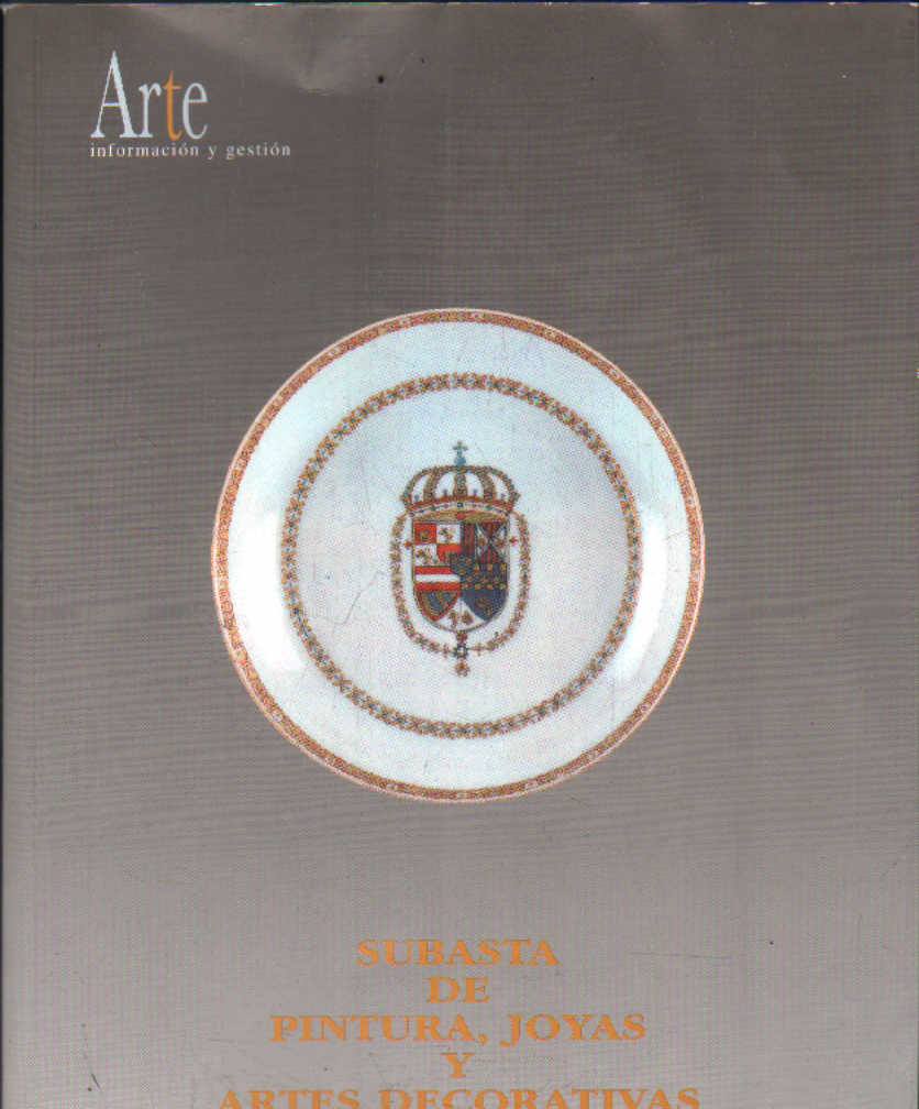 ARTE INFORMACION Y GESTION. SUBASTA DE PINTURA, JOYAS Y ARTES DECORATIVAS. ABRIL 2001