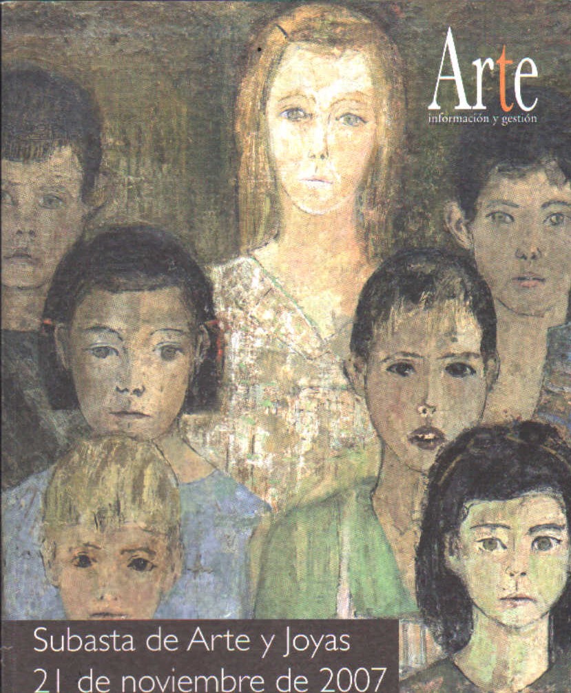 ARTE INFORMACION Y GESTION. SUBASTA DE ARTE Y JOYAS. NOVIEMBRE 2007