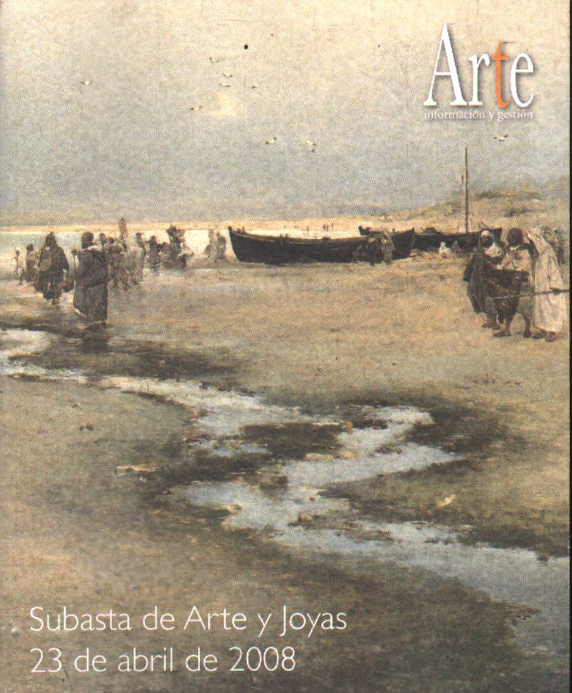 ARTE INFORMACION Y GESTION. SUBASTA DE ARTE Y JOYAS. ABRIL 2008