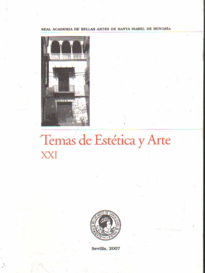 TEMAS DE ESTEÍCA Y ARTE NºXXI