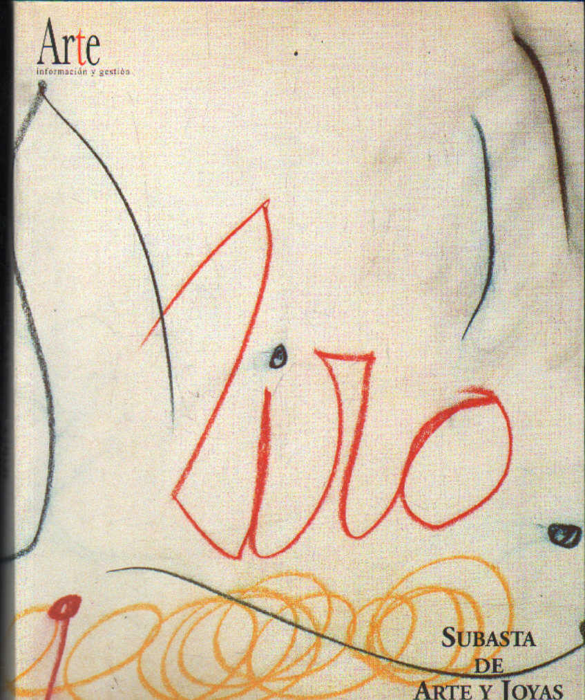 ARTE INFORMACION Y GESTION. SUBASTA DE ARTE Y JOYAS. ABRIL 2007