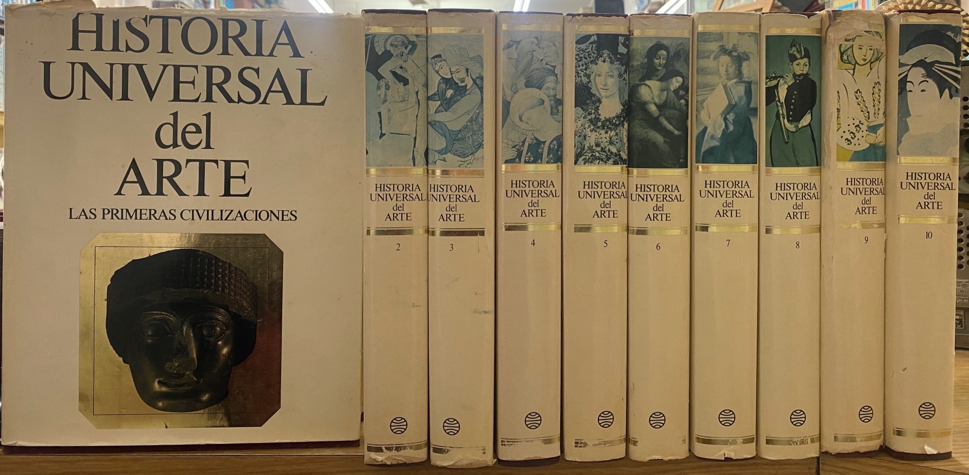 HISTORIA UNIVERSAL DEL ARTE (10 TOMOS)