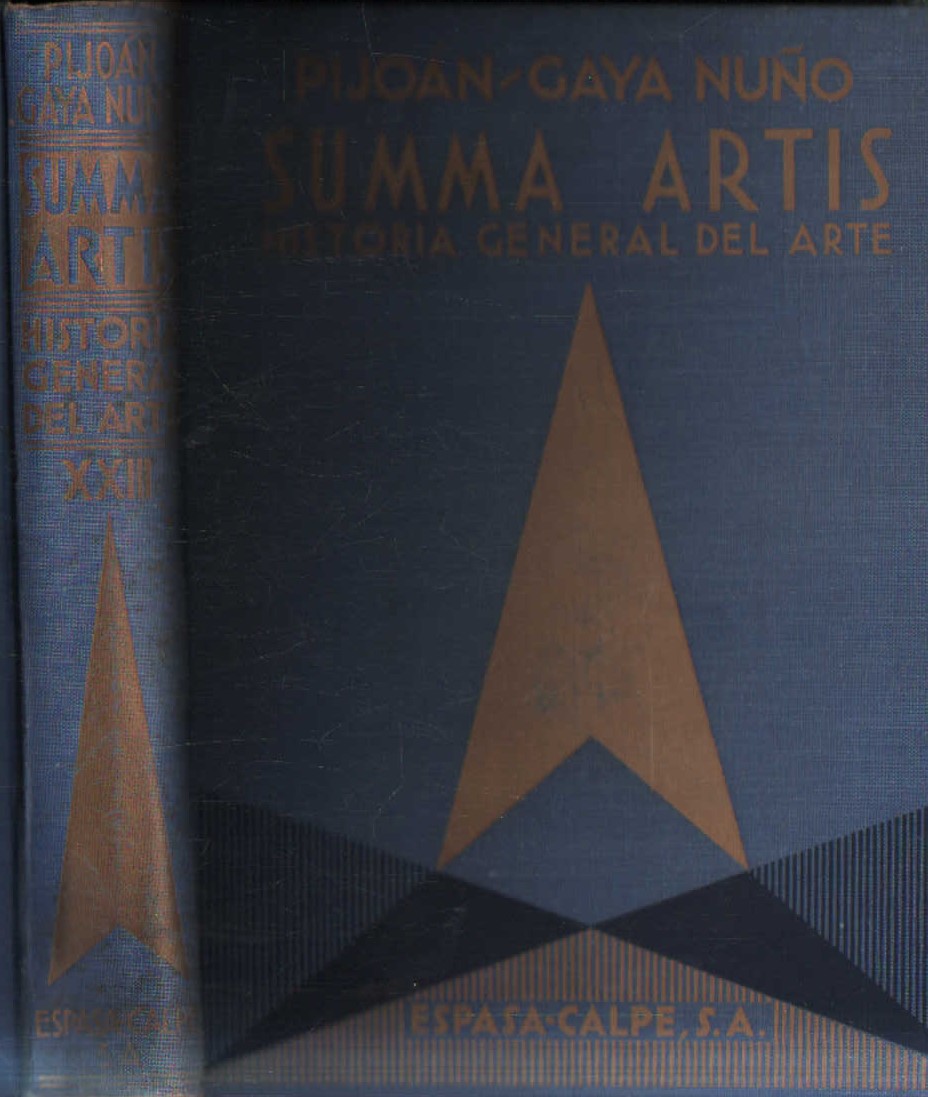 SUMMA ARTIS VOL. XXIII: ARTE EUROPEO DE LOS SIGLOS XIX Y XX