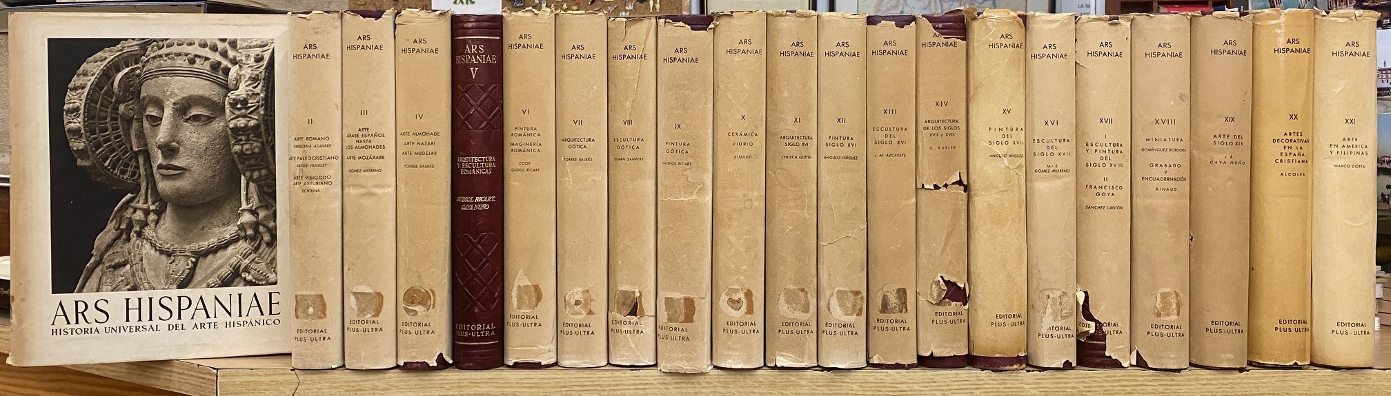 ARS HISPANIAE. HISTORIA UNIVERSAL DEL ARTE HISPÁNICO (21 TOMOS)