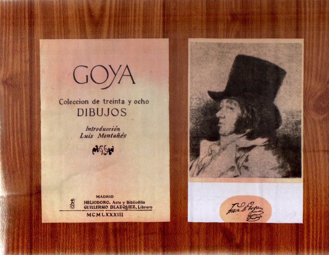GOYA. COLECCIÓN DE TREINTA Y OCHO DIBUJOS