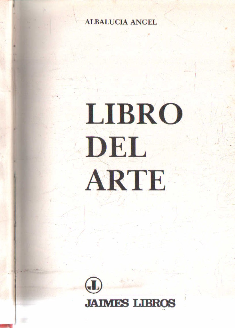 LIBRO DEL ARTE