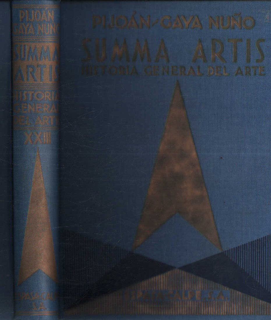SUMMA ARTIS VOL. XXIII: ARTE EUROPEO DE LOS SIGLOS XIX Y XX