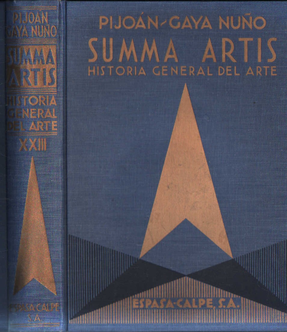 SUMMA ARTIS VOL. XXIII: ARTE EUROPEO DE LOS SIGLOS XIX Y XX