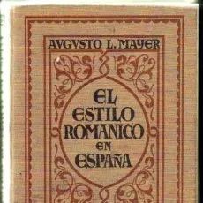 EL ESTILO ROMANICO EN ESPAÑA