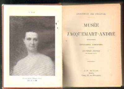 MUSEE JACQUEMART - ANDRE - CATALOGUE ITINERAIRE
