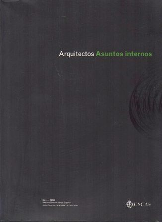 REVISTA ARQUITECTOS ASUNTOS INTERNOS - Nº 2/2009