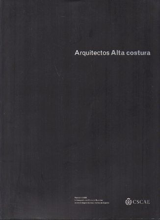 REVISTA ARQUITECTOS ALTA COSTURA - Nº 1/2008
