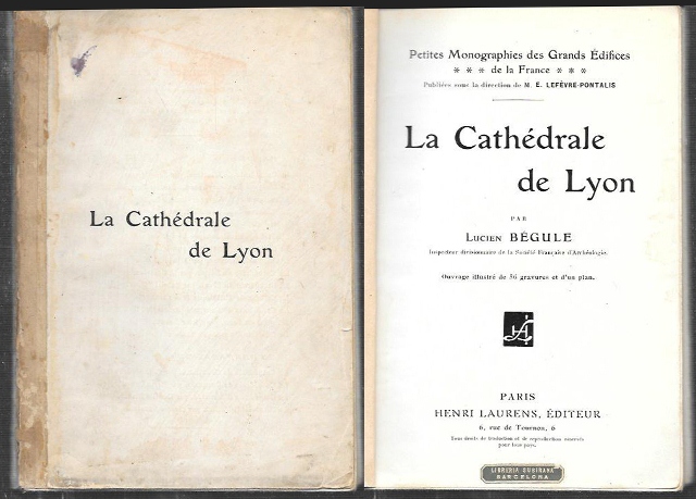 LA CATHEDRALE DE LYON POR LUCIEN BEGULE