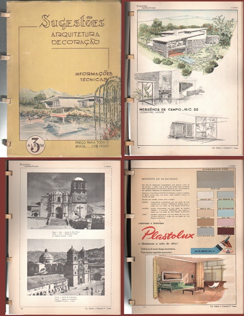 SUGESTOES - ALBUM 3 - ARQUITECTURA Y DECORACION INFORMACIONES TECNICAS