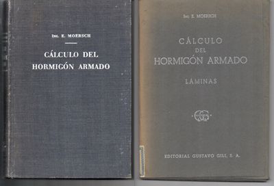 CALCULO DEL HORMIGON ARMADO. LIBRO Y CARPETA CON LAMINAS.